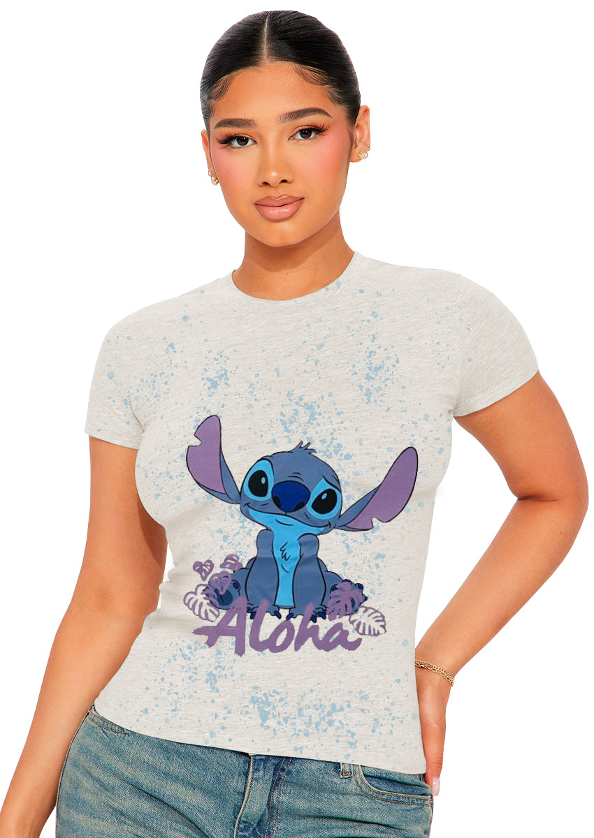 Playera para Dama Estampada Shendy Vendy X Stitch