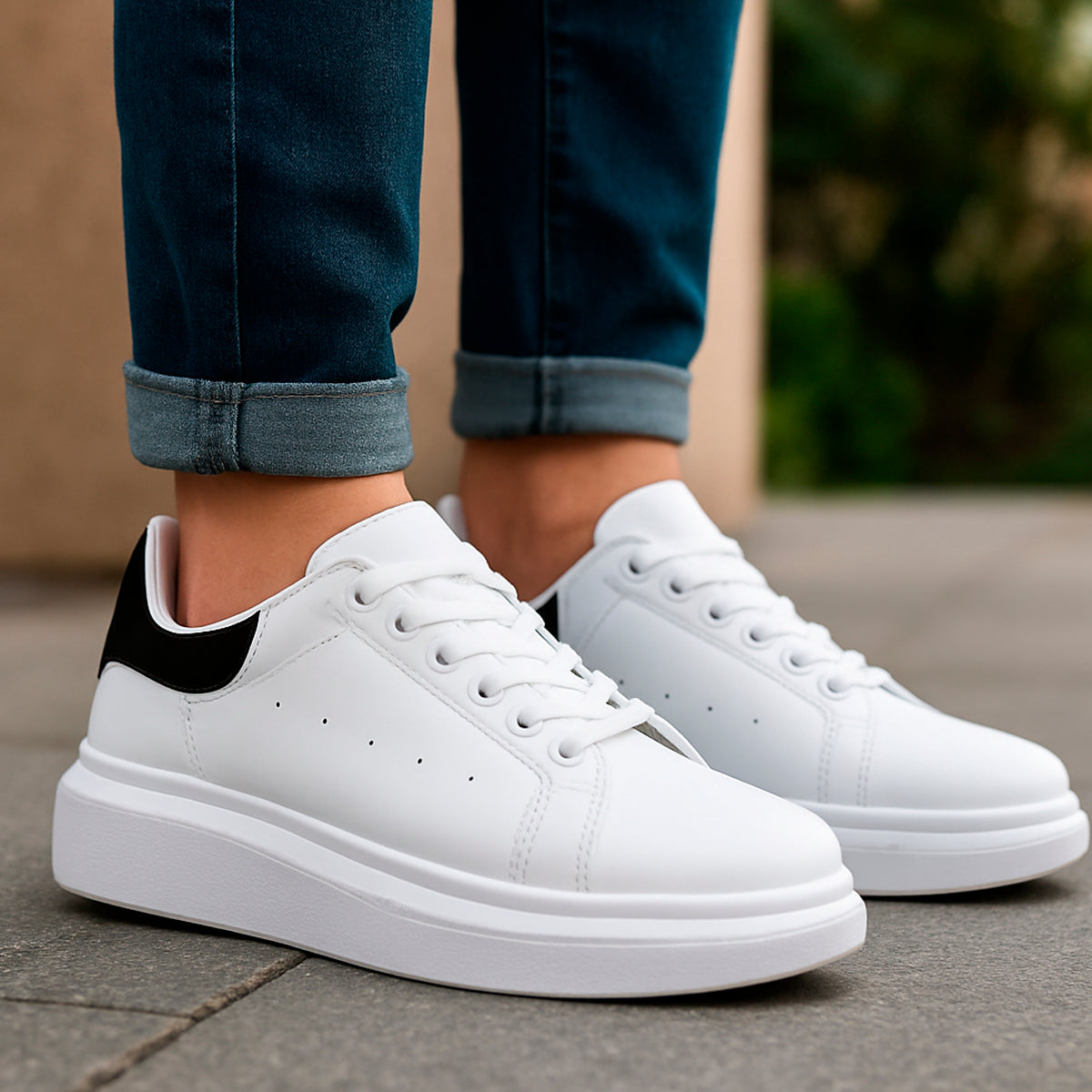 Tenis para hombre informales con un diseño casual para el uso diario Zapatilla casual con suela antideslizante con agujeta para un uso mas cómodo