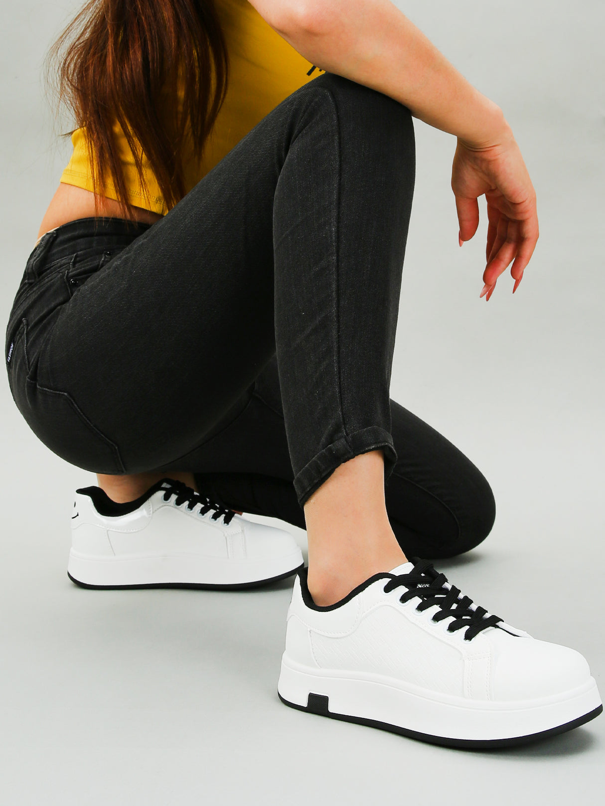 Tenis Mujer Plataforma Sneakers Antideslizante Estilo Casual