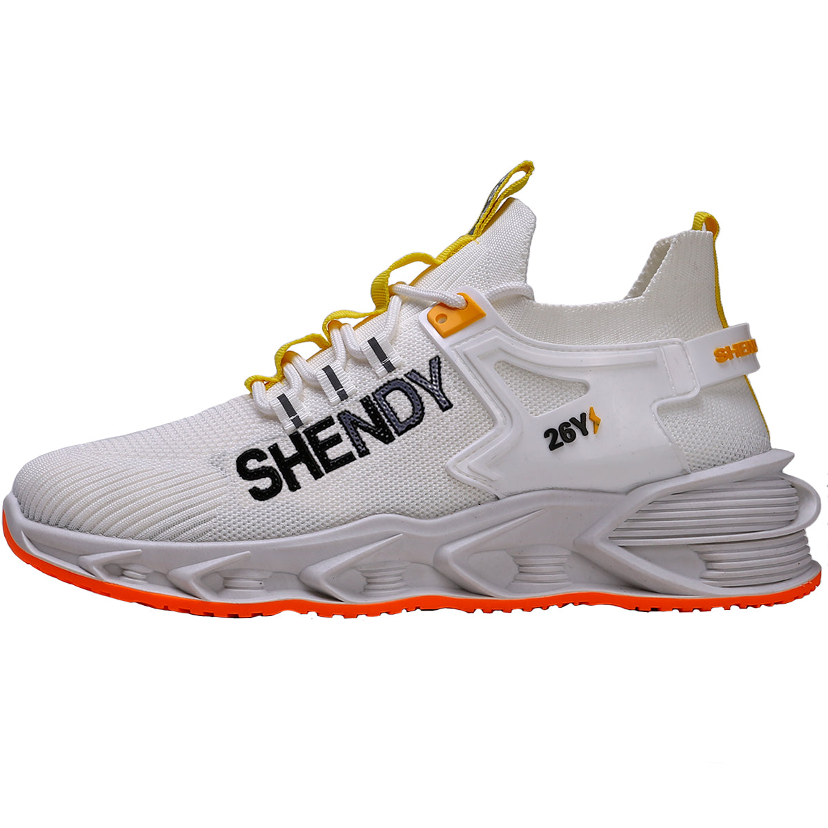 Zapato para hombre con suele resistente al impacto, Zapatilla de uso deportivo con suela ligera y transpirable, Tenis deportivo para hombre con cordones de moda