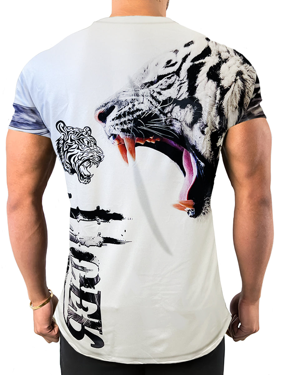 Playera Sublimada para Hombre Cuello Redondo Manga Corta