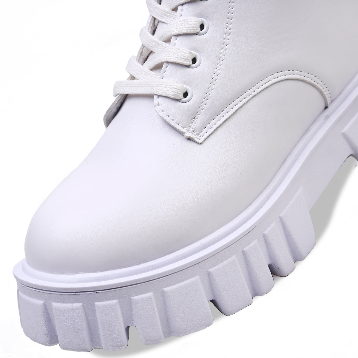 Botas de Mujer, Botas de Suela Media, Botas Color Liso Versatiles, Botines de Mujer Estilo Casual, Botas Antideslizante Uso Ccnfortable