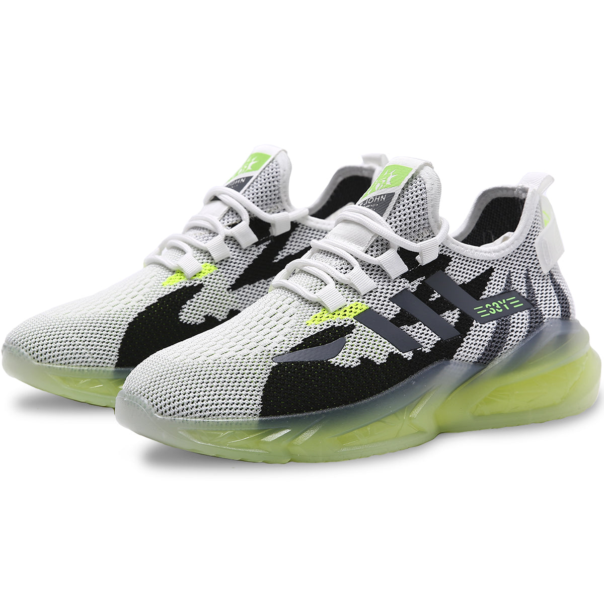 Zapatos transpirables casuales para entrenamiento de suela gruesa Zapatos deportivos para hombre ligeros antideslizantes