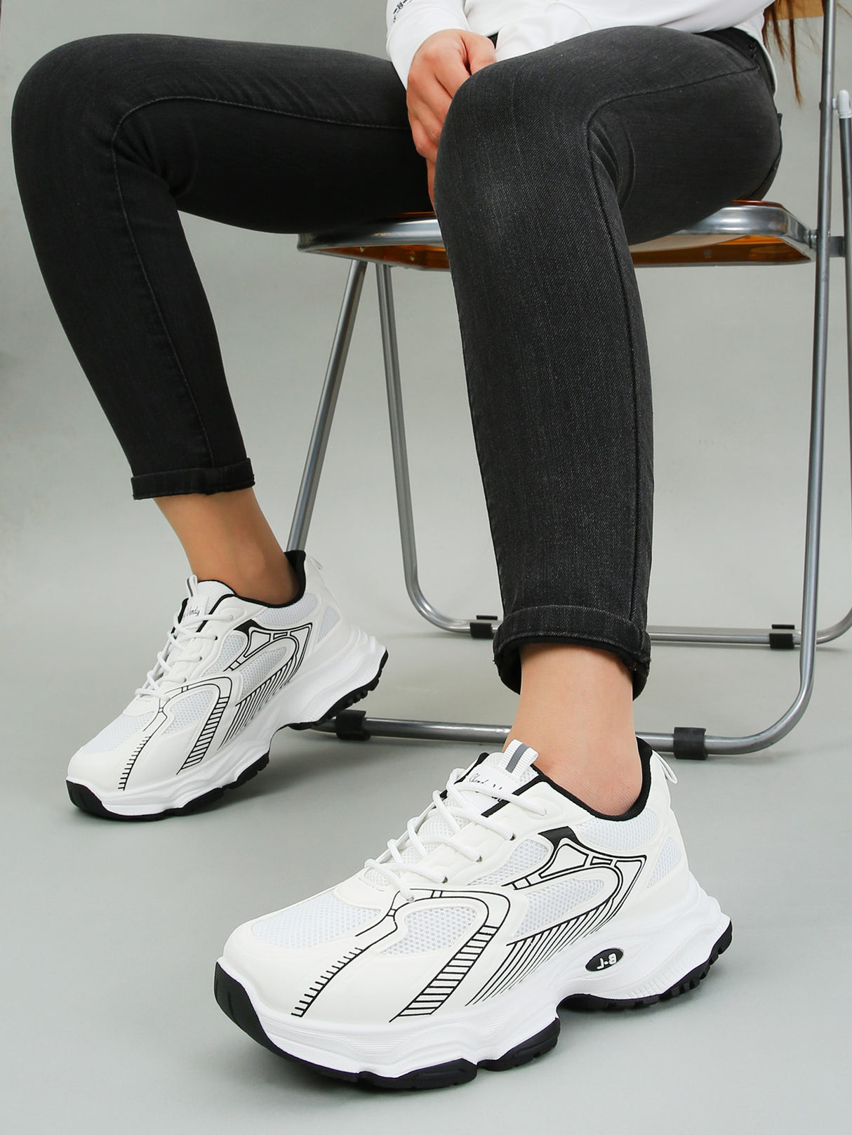 Tenis Mujer Plataforma Chunky Sneakers Moda Urbana