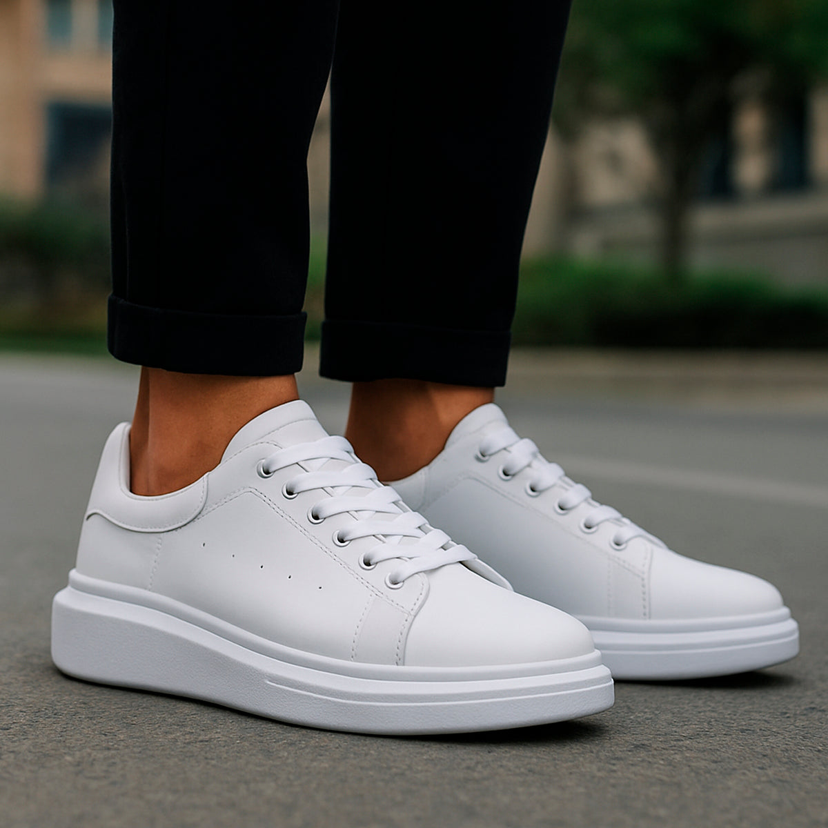Tenis para hombre informales con un diseño casual para el uso diario Zapatilla casual con suela antideslizante con agujeta para un uso mas cómodo