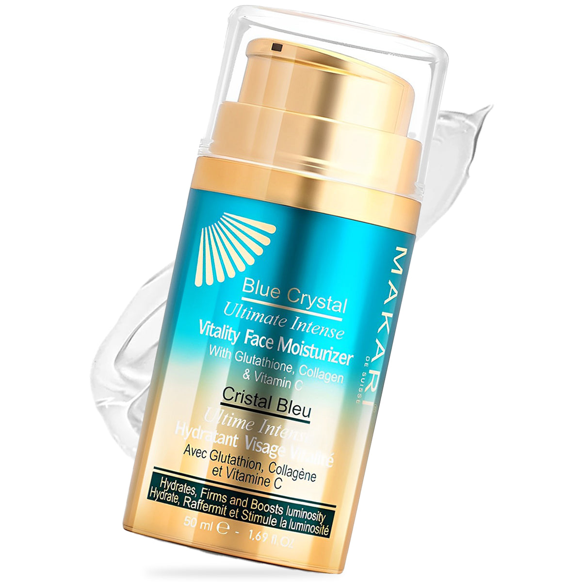 Hidratante Facial Blue Vitality Makari