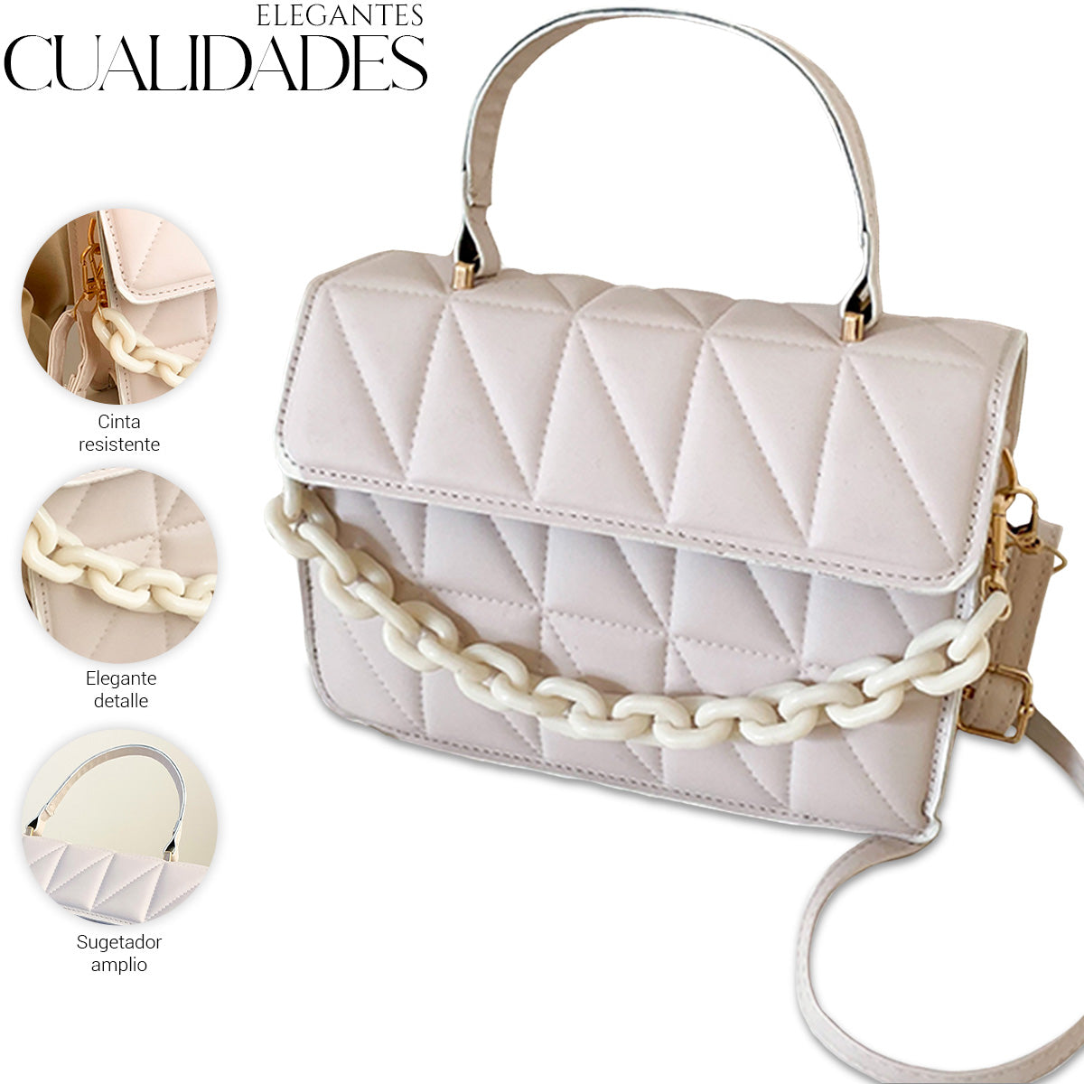 Bolso De Mano Para Mujer Estilo Causal