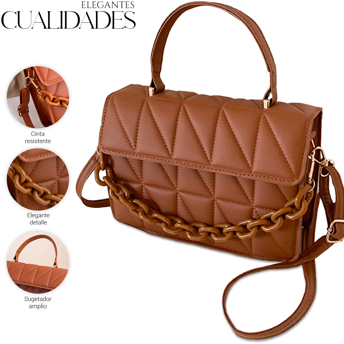 Bolso De Mano Para Mujer Estilo Causal