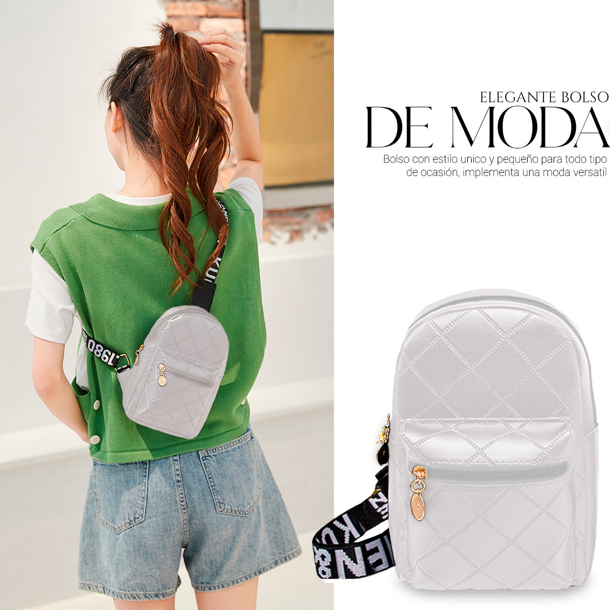 Bandolera Para Mujer Impermeable