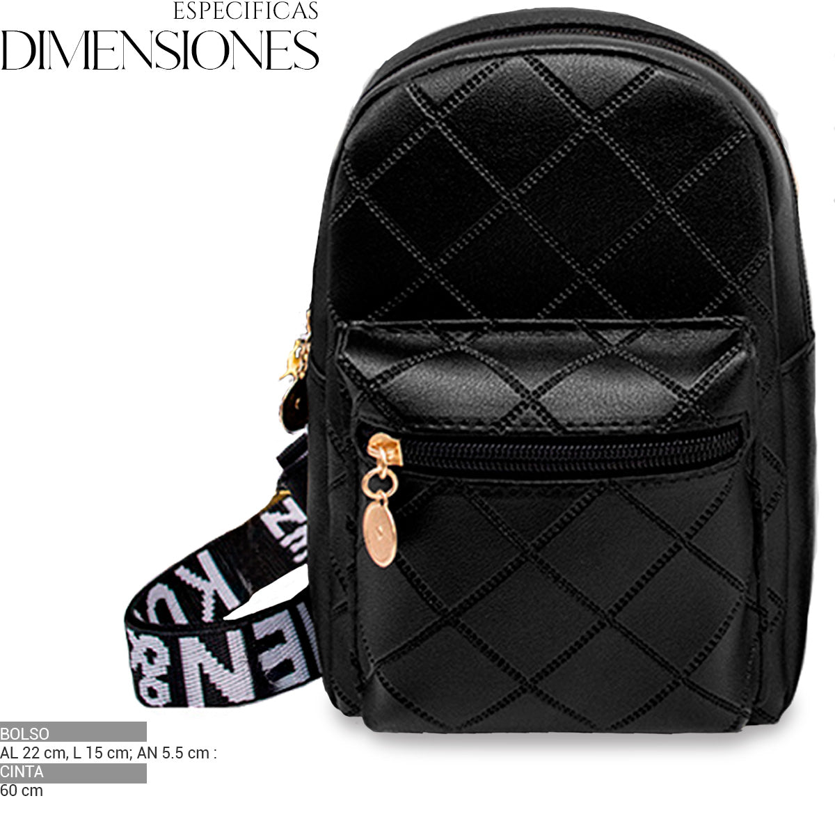 Bandolera Para Mujer Impermeable