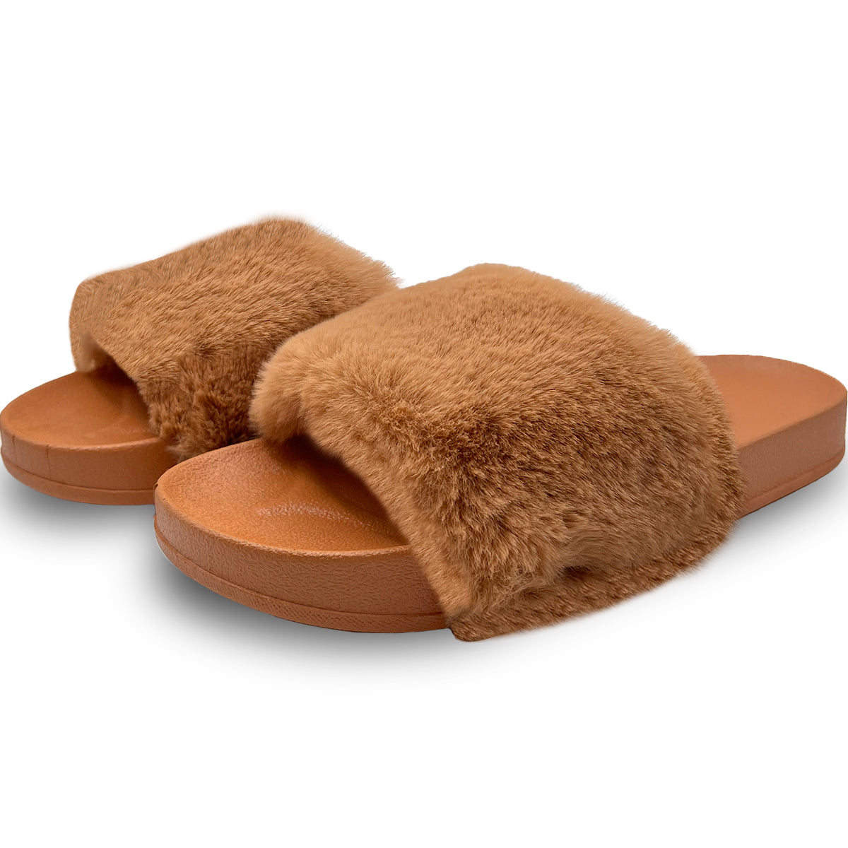 Pantuflas De Mujer Antideslizante Cómodas Sandalias Peluche