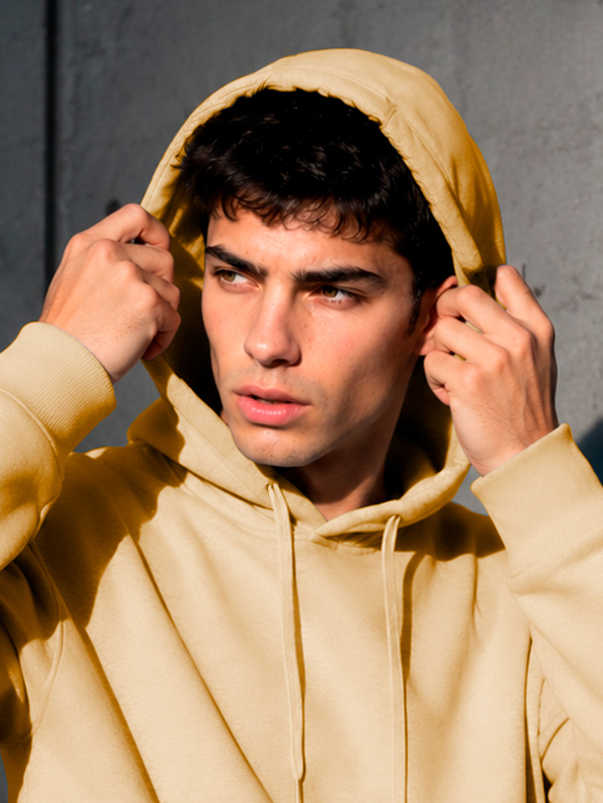 Sudadera Hombre Con Capucha De Calidad Hoodie