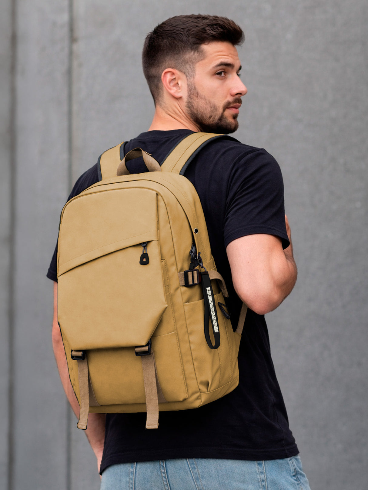 Mochila Antirrobo De Gran Capacidad Con Cargador Usb
