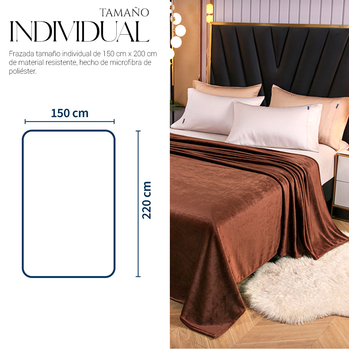 Frazada Suave Excelente Calidad