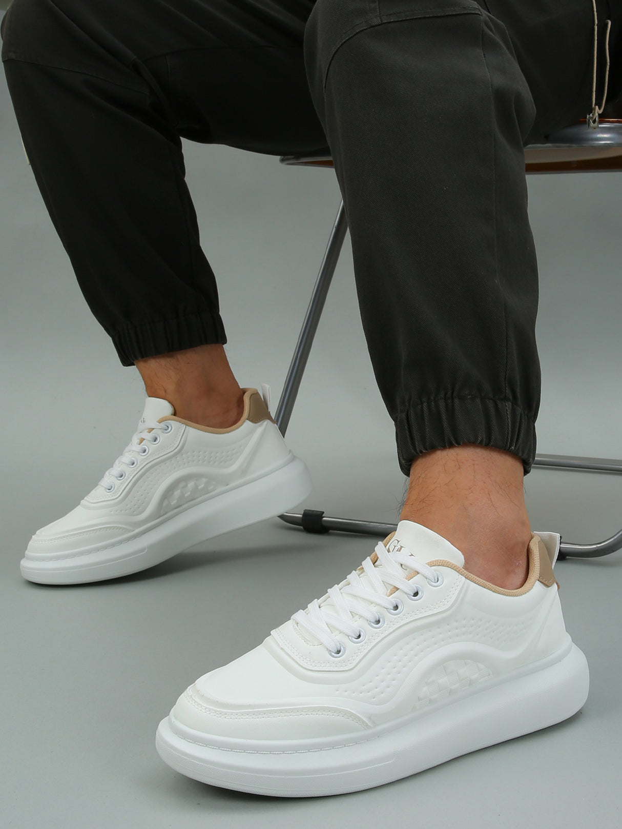 Tenis Para Hombre Sneakers Casuales de Plataforma Comodos De Moda
