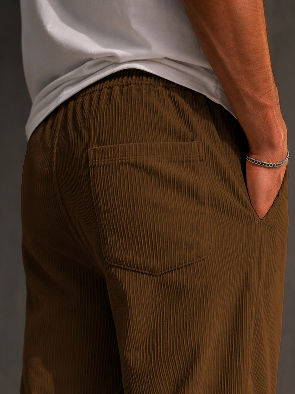 Pants Pantalon Pana Para Hombre Premium Jogger Comodo Casual