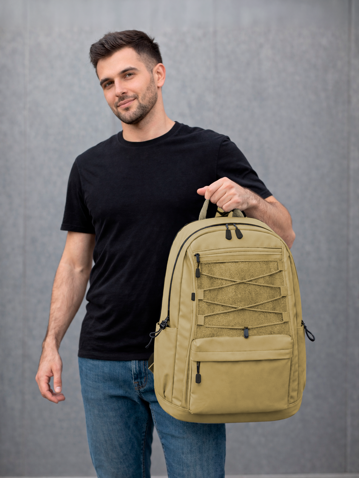 Mochila Backpack Vinipiel Contra Agua Para Viaje Usb Laptop Mayoreo