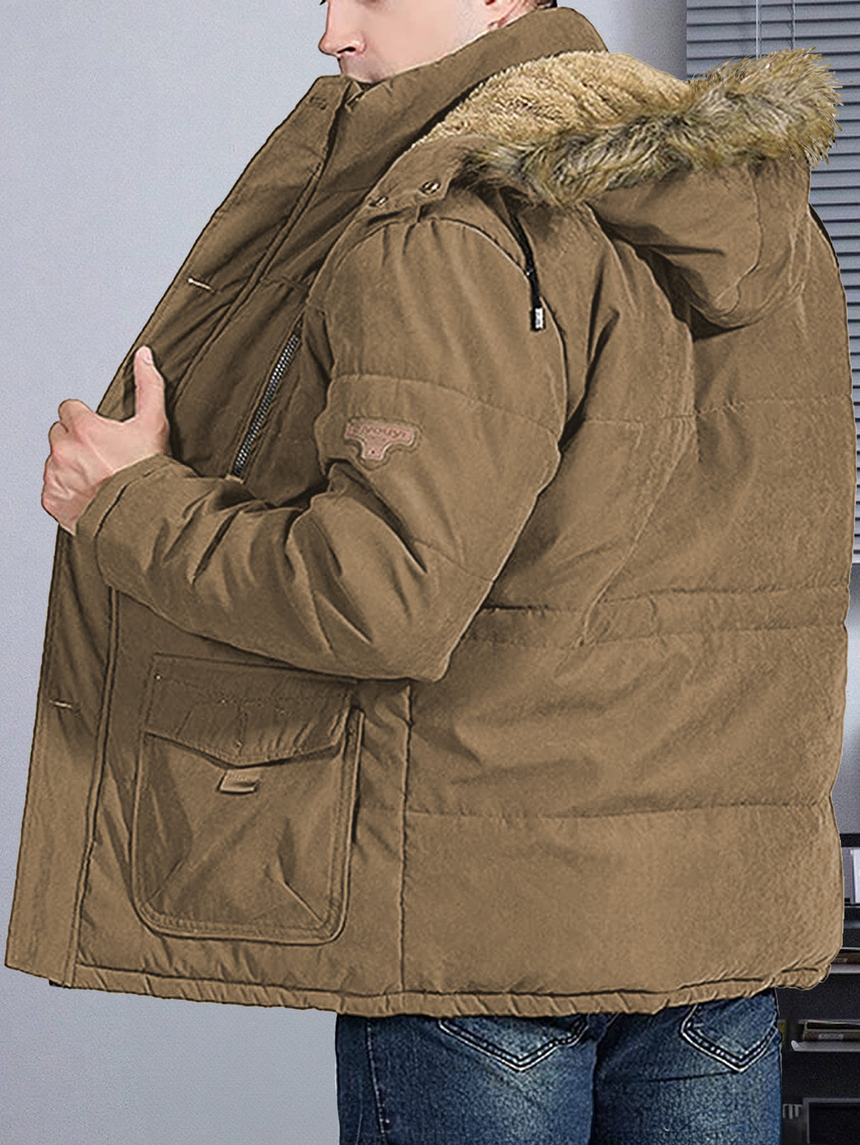 Chamarra Cazadora Hombre MAYOREO