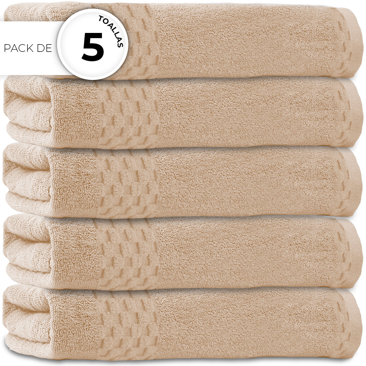 Toalla De Baño Grande Completo 100% Algodón Suave