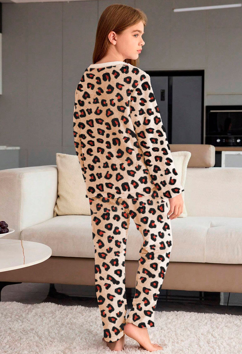 Pijama Para Niña Conjunto 2 Piezas Elegante invierno