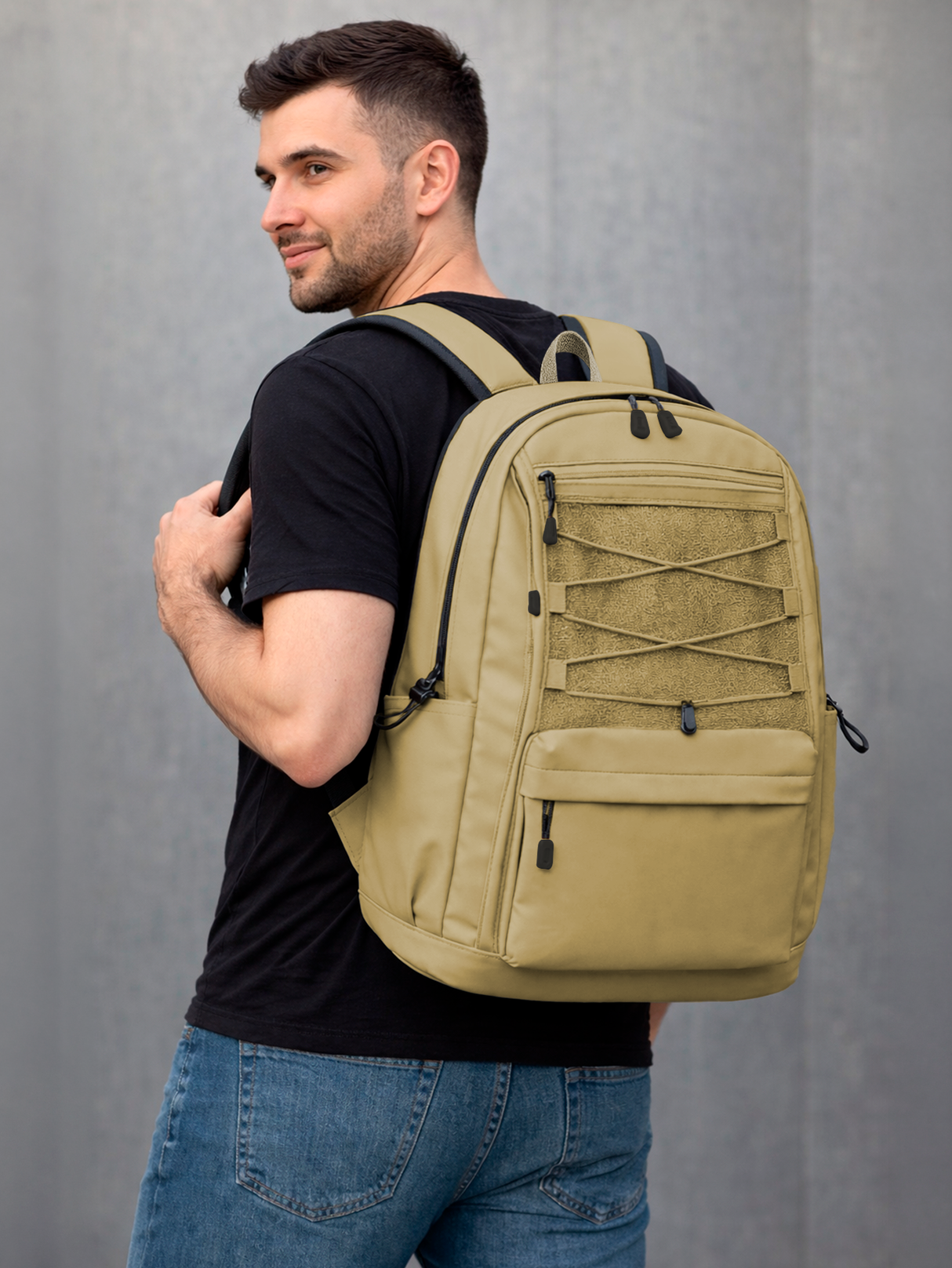 Mochila Backpack Vinipiel Contra Agua Para Viaje Usb Laptop Mayoreo