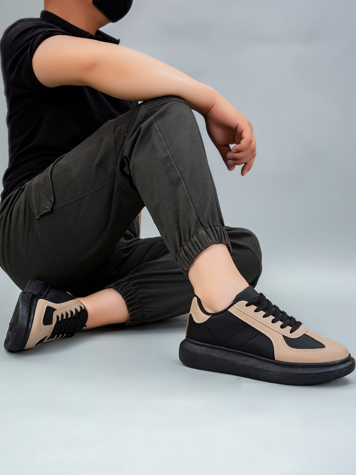 Tenis Para Hombre Sneakers Casuales de Plataforma Comodos De Moda