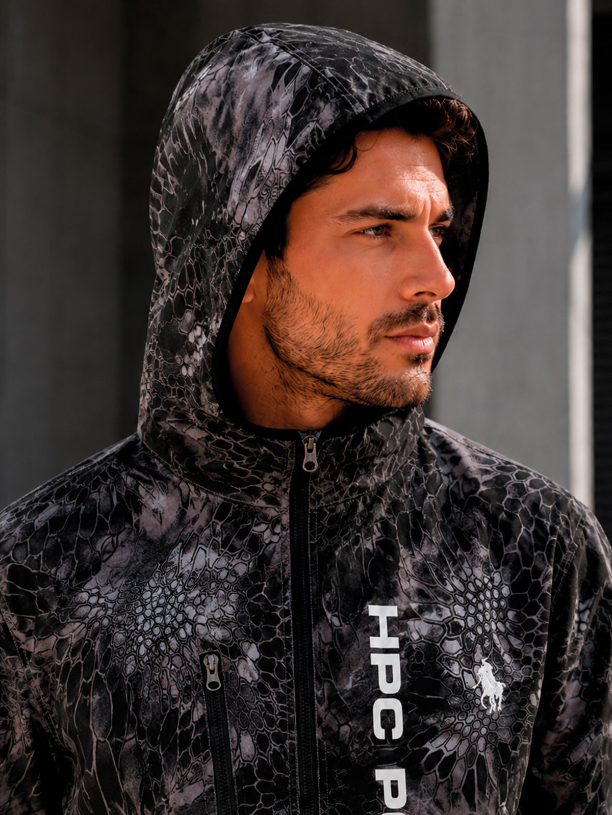 Chamarra Hpc Polo Rompevientos Para Hombre