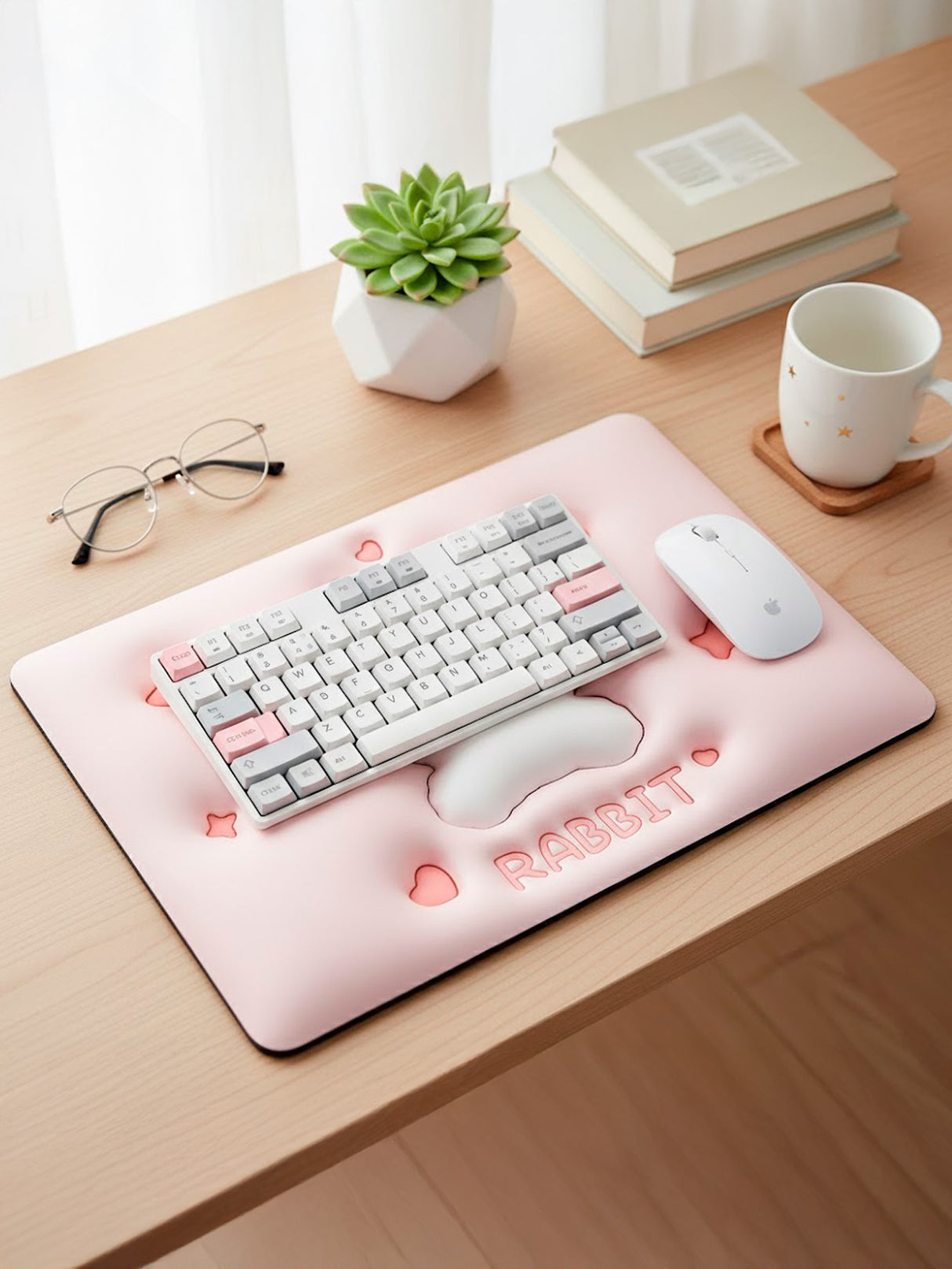 Mouse Pad Antideslizante Tapete De Escritorio Impermeable