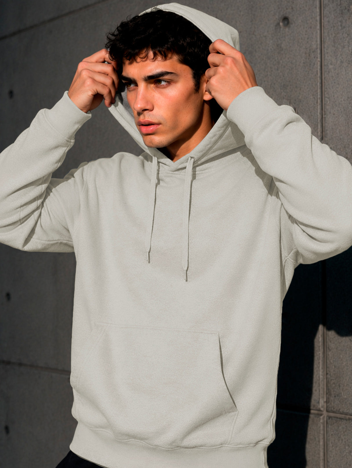 Sudadera Hombre Con Capucha De Calidad Hoodie