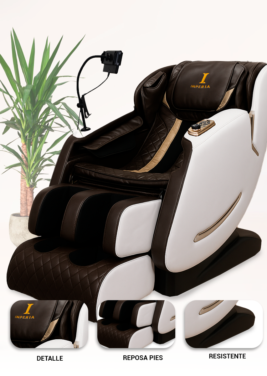 Sillon Masajeador Premium Gravedad Cero Reclinable Vibracion