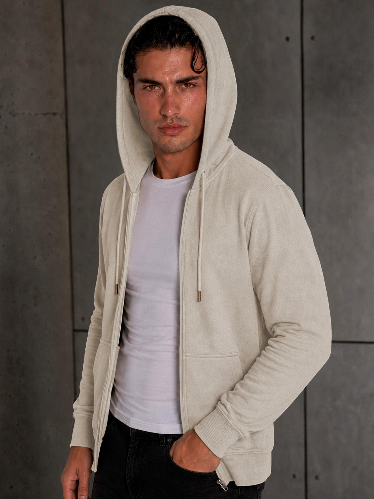 Sudadera Hoddie Para Hombre Con Cierre y Capucha Mayoreo