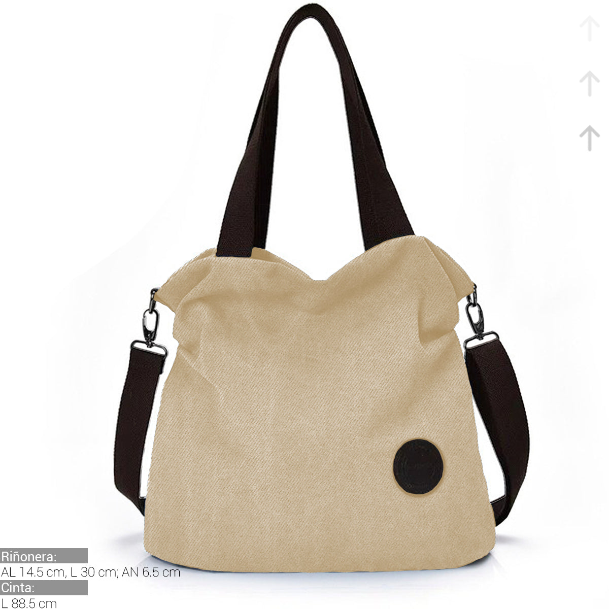 Bolso Tote Multifuncional Para Mujer Estilo Urbano De Moda