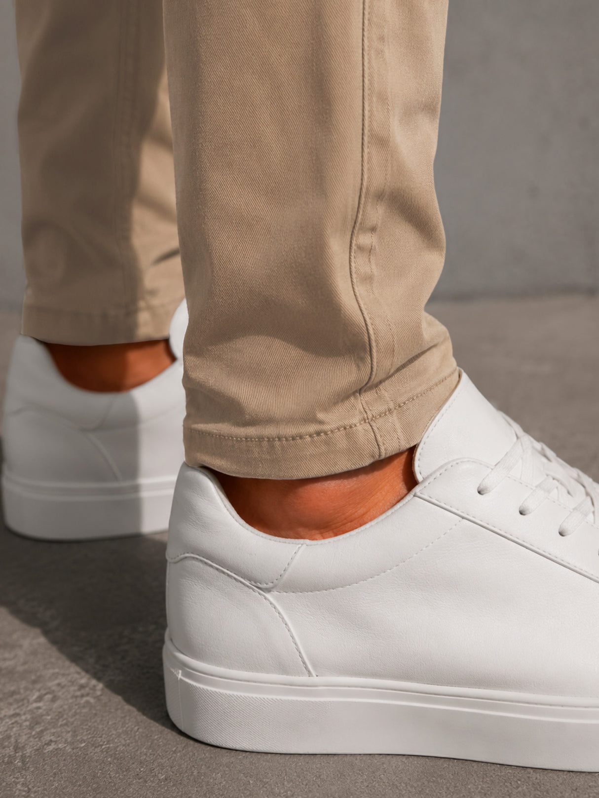 Pantalón De Vestir Casual Hombre Skinny Slim Fit Gabardina