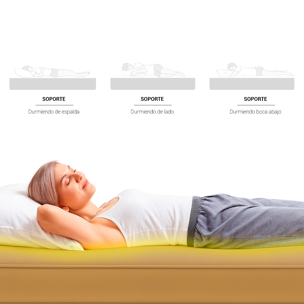 Colchón Inflable Queen Size