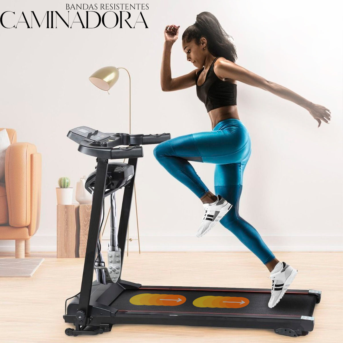 Caminadora Eléctrica Negra