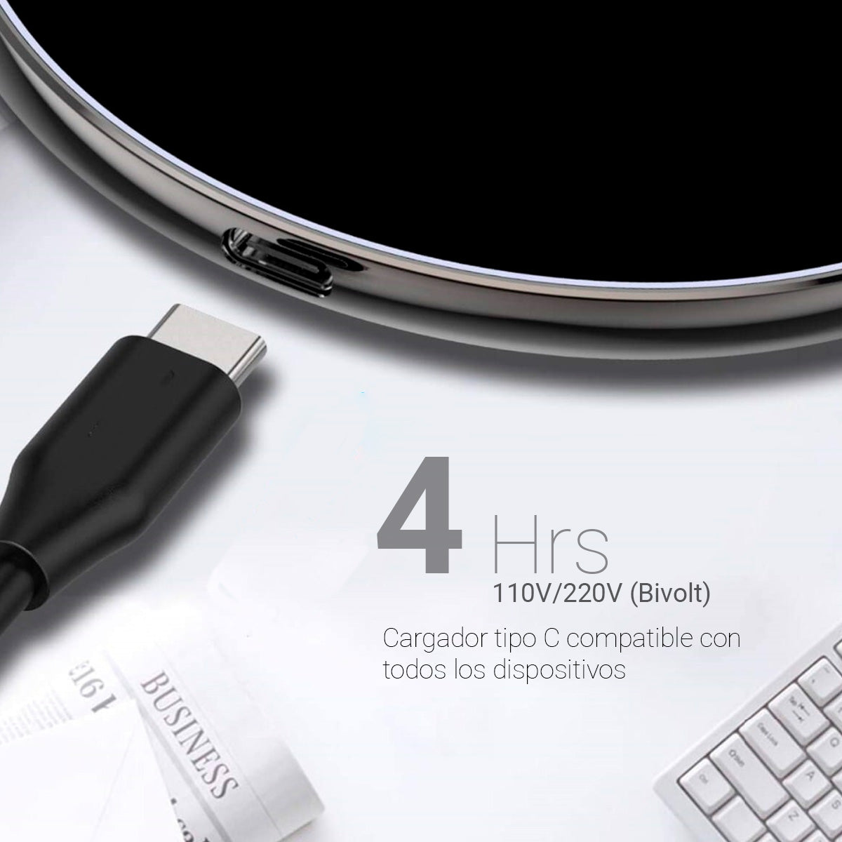 Cargador Inalámbrico Para iPhone Samsung Huawei