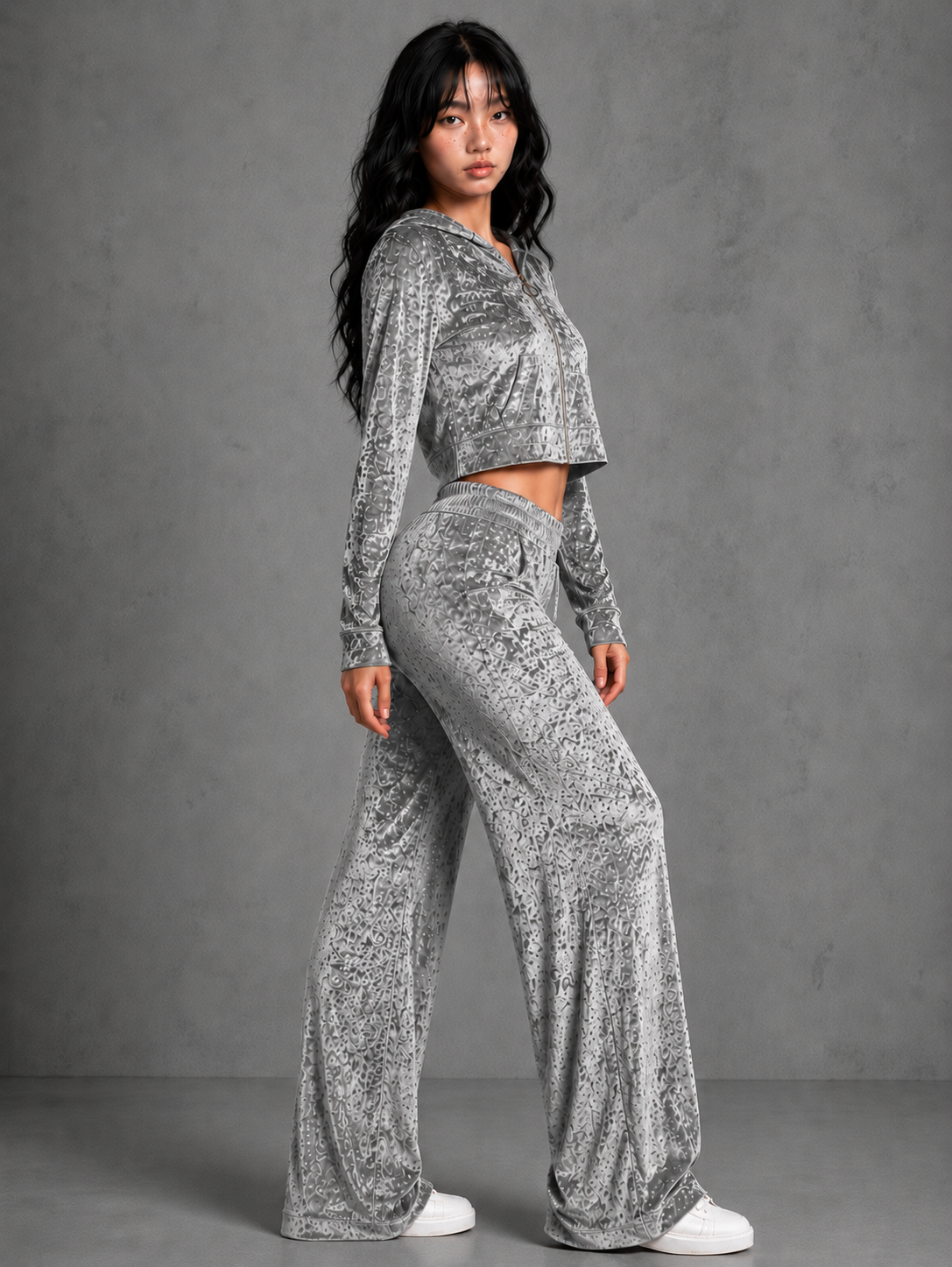 Conjunto 2 Piezas Sudadera Y Pantalón Dama Comodo Casual Mayoreo