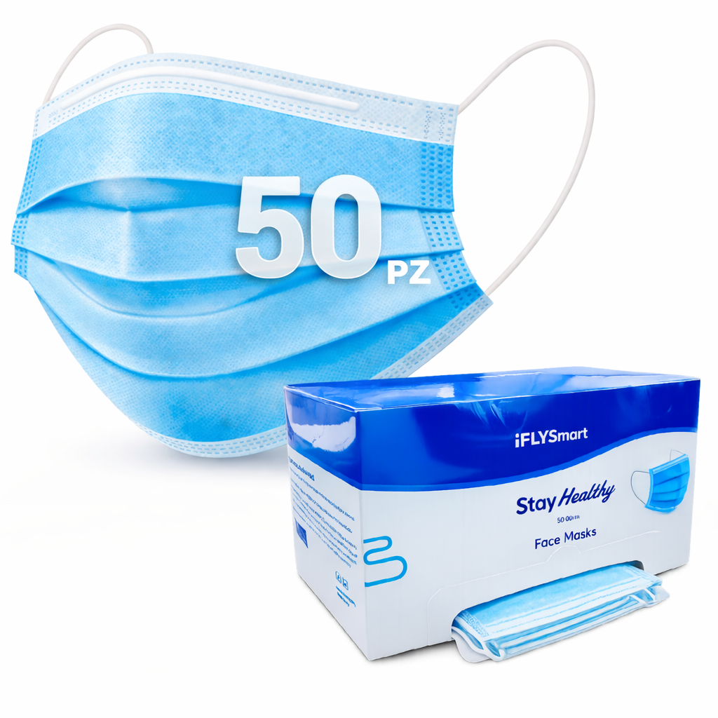 Pack Cubrebocas Tapabocas Tricapa Mascarilla Termosellado 50 Unidades