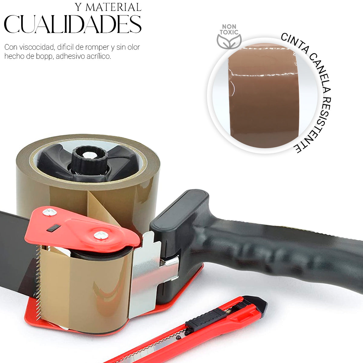 Cinta Para Empaque (6 Piezas)