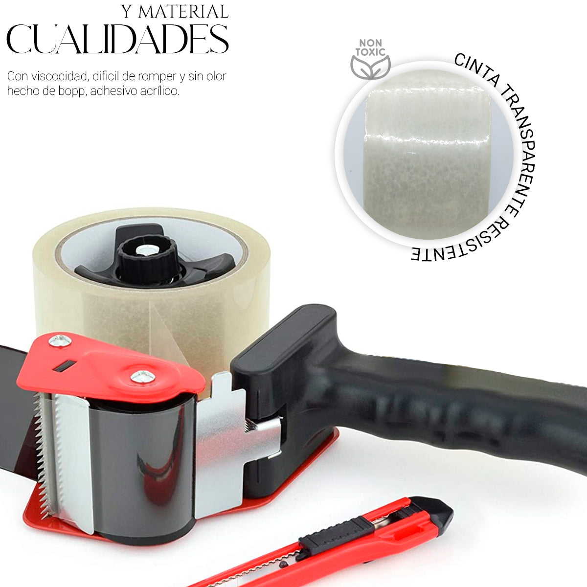 Cinta Para Empaque (6 Piezas)