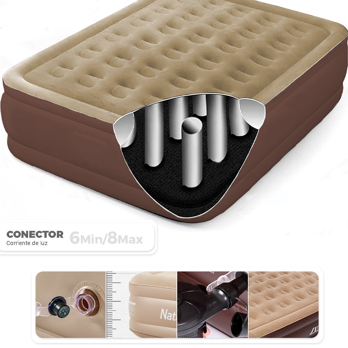Colchón Inflable Queen Size