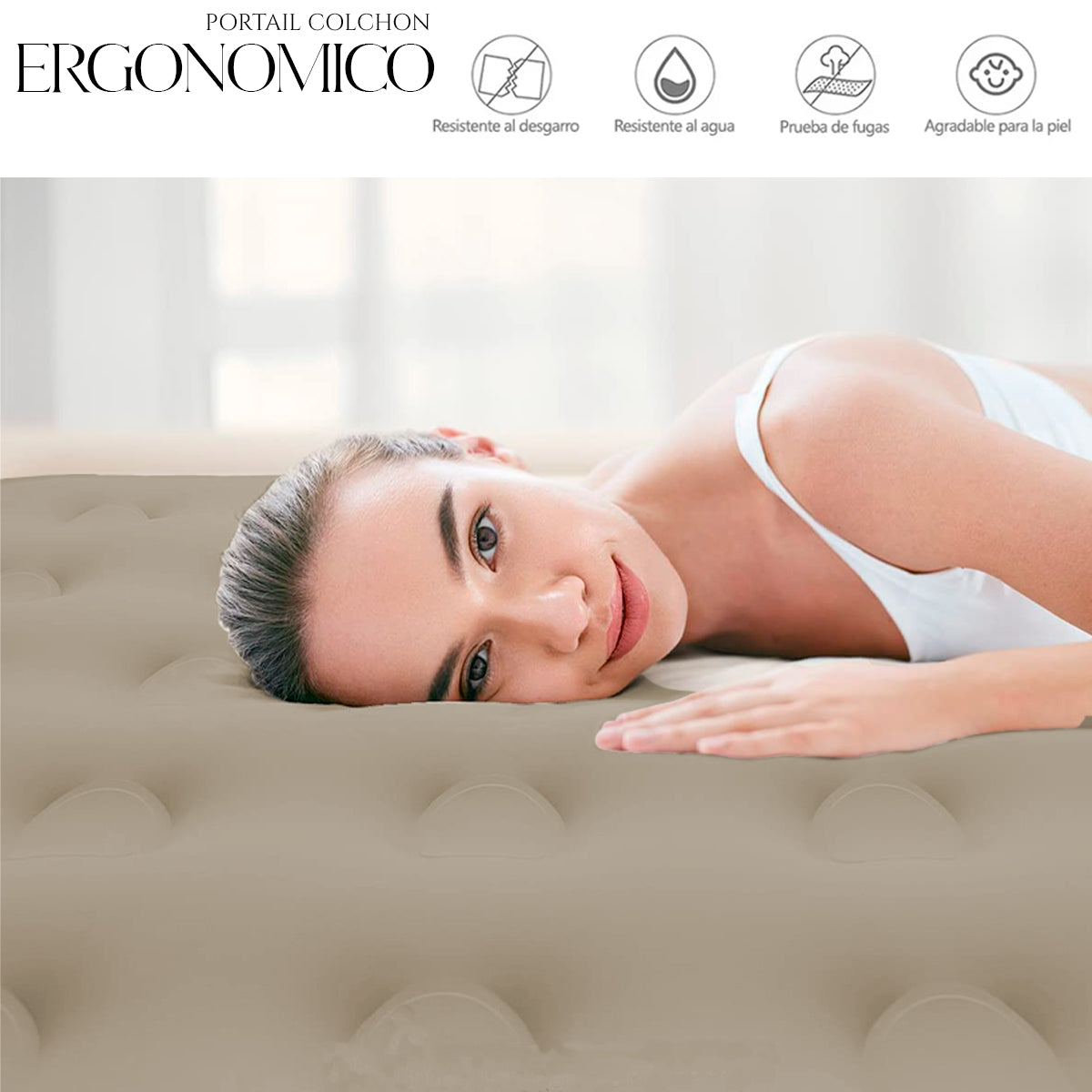 Colchón Inflable Queen Size