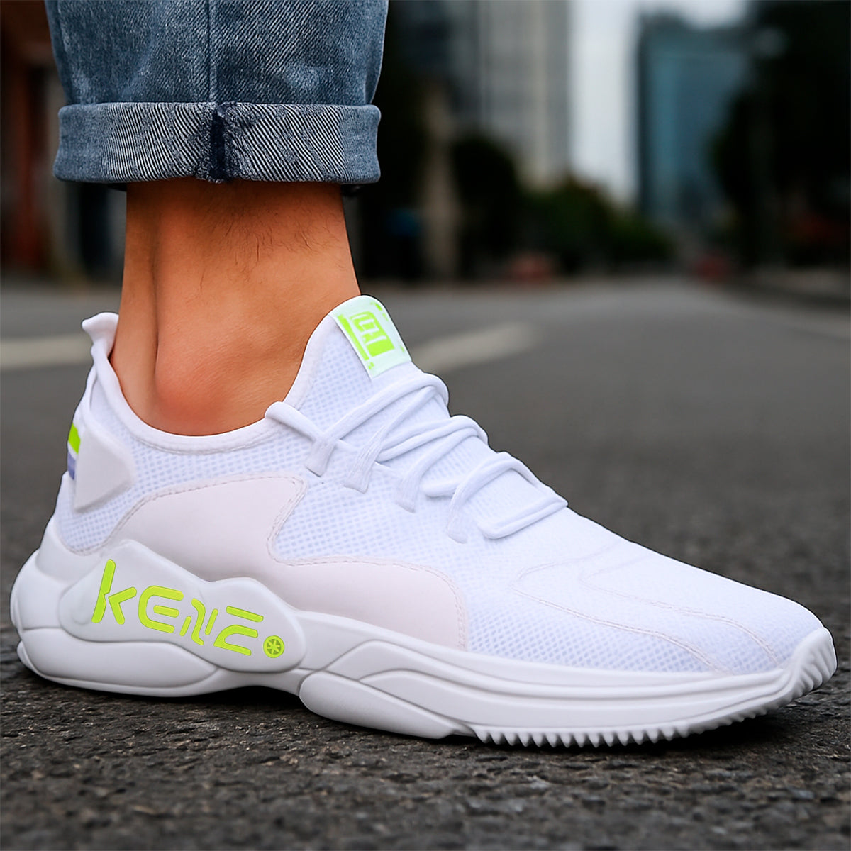 Tenis casuales para hombre con un diseño cómodo para el uso diario con agujeta clásica, suela antideslizante Zapatilla para hombre cómodo transpirable ideal para el uso diario