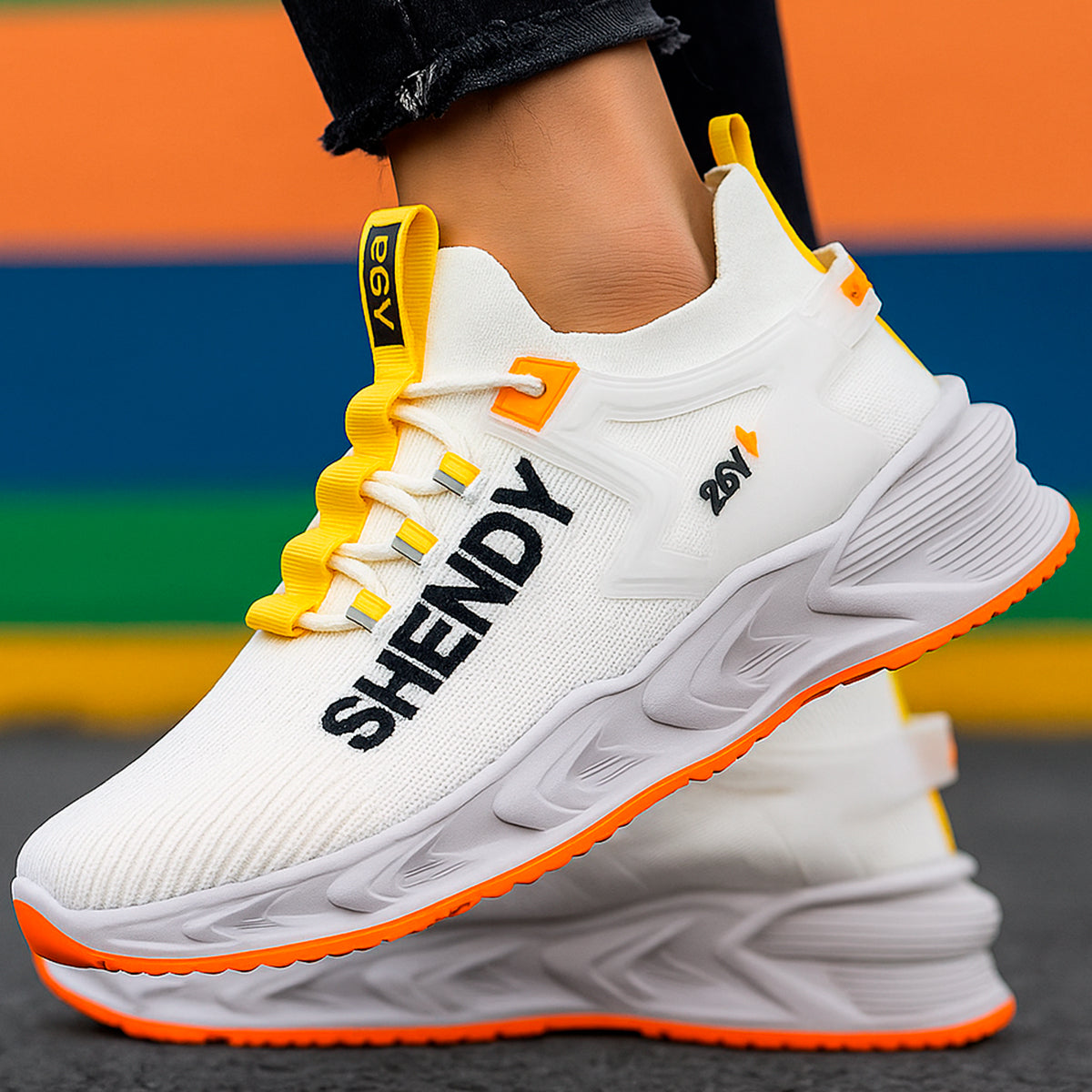 Tenis casuales para hombre con un diseño casual de tela para correr con punta suela antideslizante Zapatilla cómodo para el uso diario Transpirable Y Absorción Para Deporte, Ejercicio