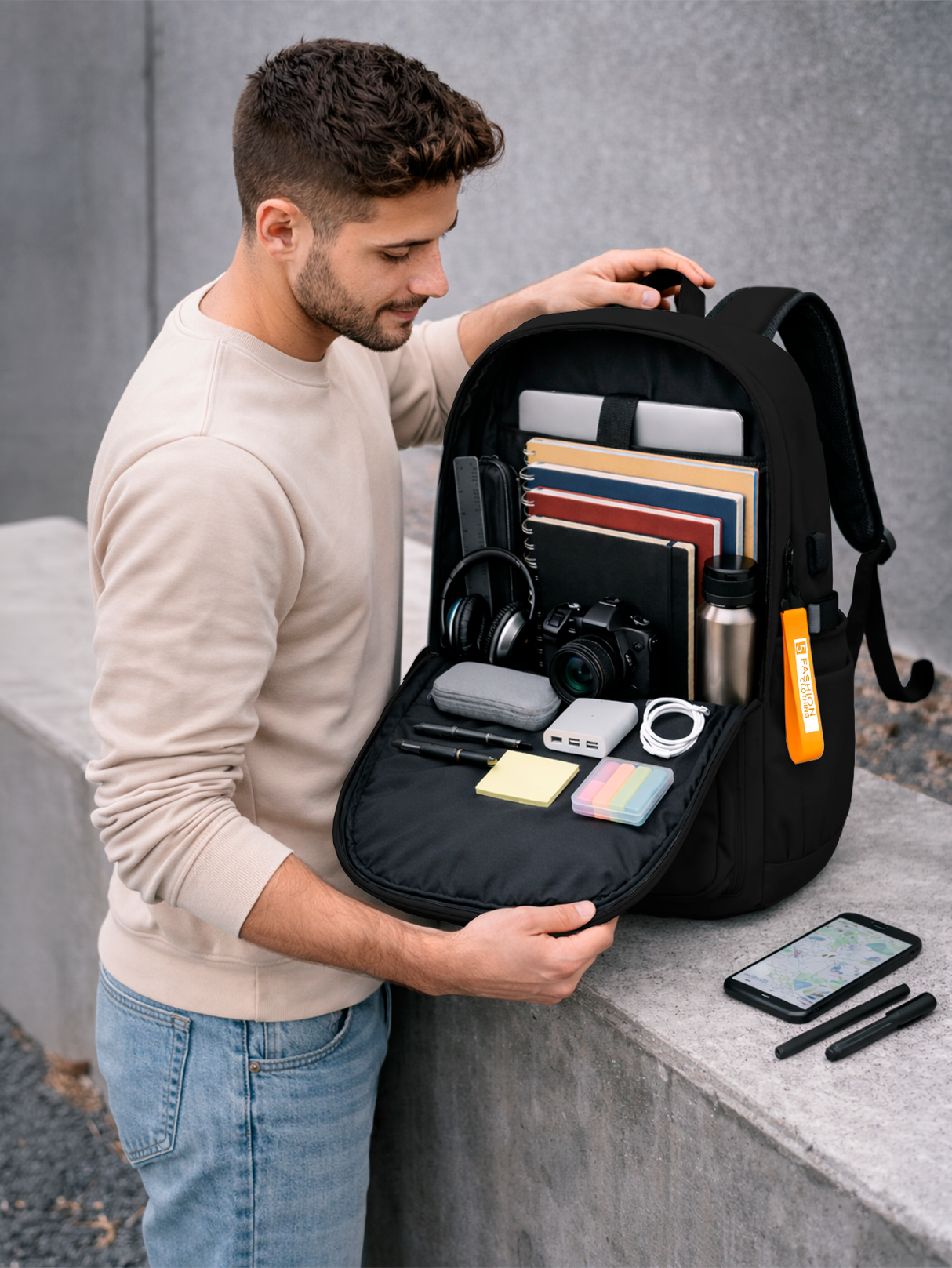 Mochila Impermeable, Mochila De Negocios, Backpack para Viajes