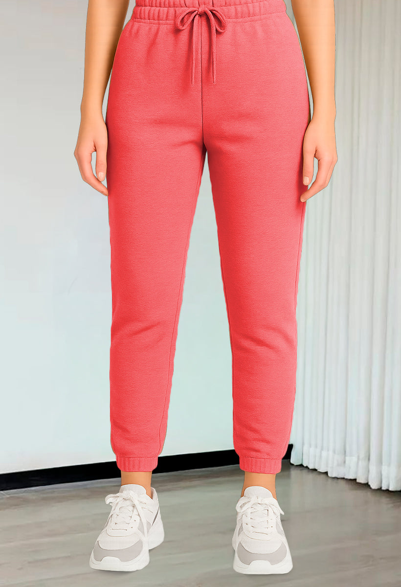 Pantalón Jogger Pants para Dama Comodo con Cordon Ajustable Estilo Casual Deportivo
