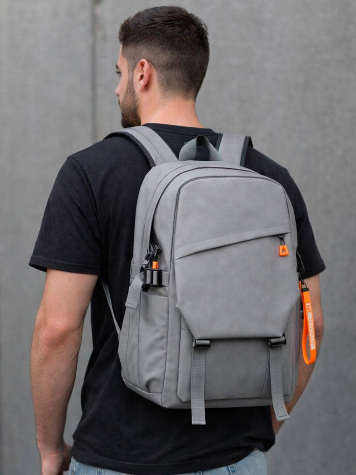Mochila Antirrobo De Gran Capacidad Con Cargador Usb