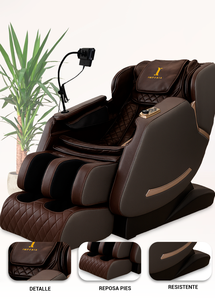 Sillon Masajeador Premium Gravedad Cero Reclinable Vibracion