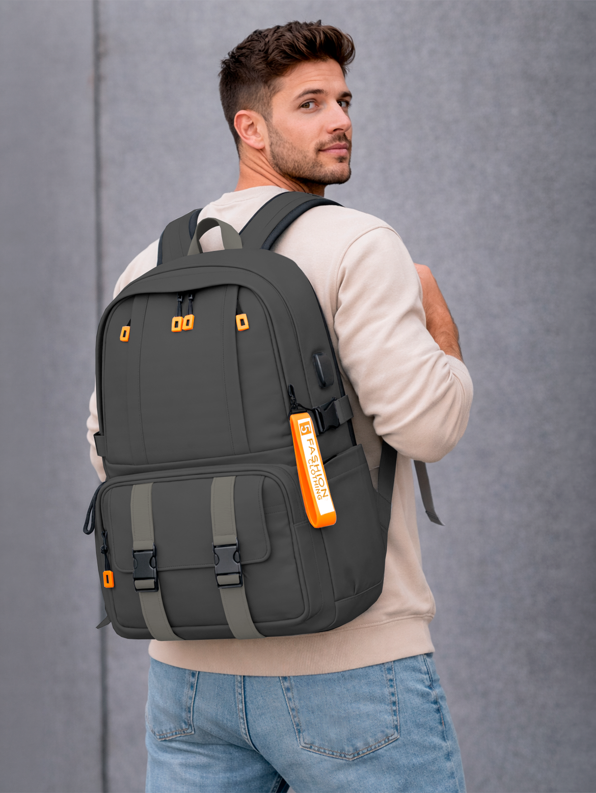 Mochila Impermeable, Mochila De Negocios, Backpack para Viajes
