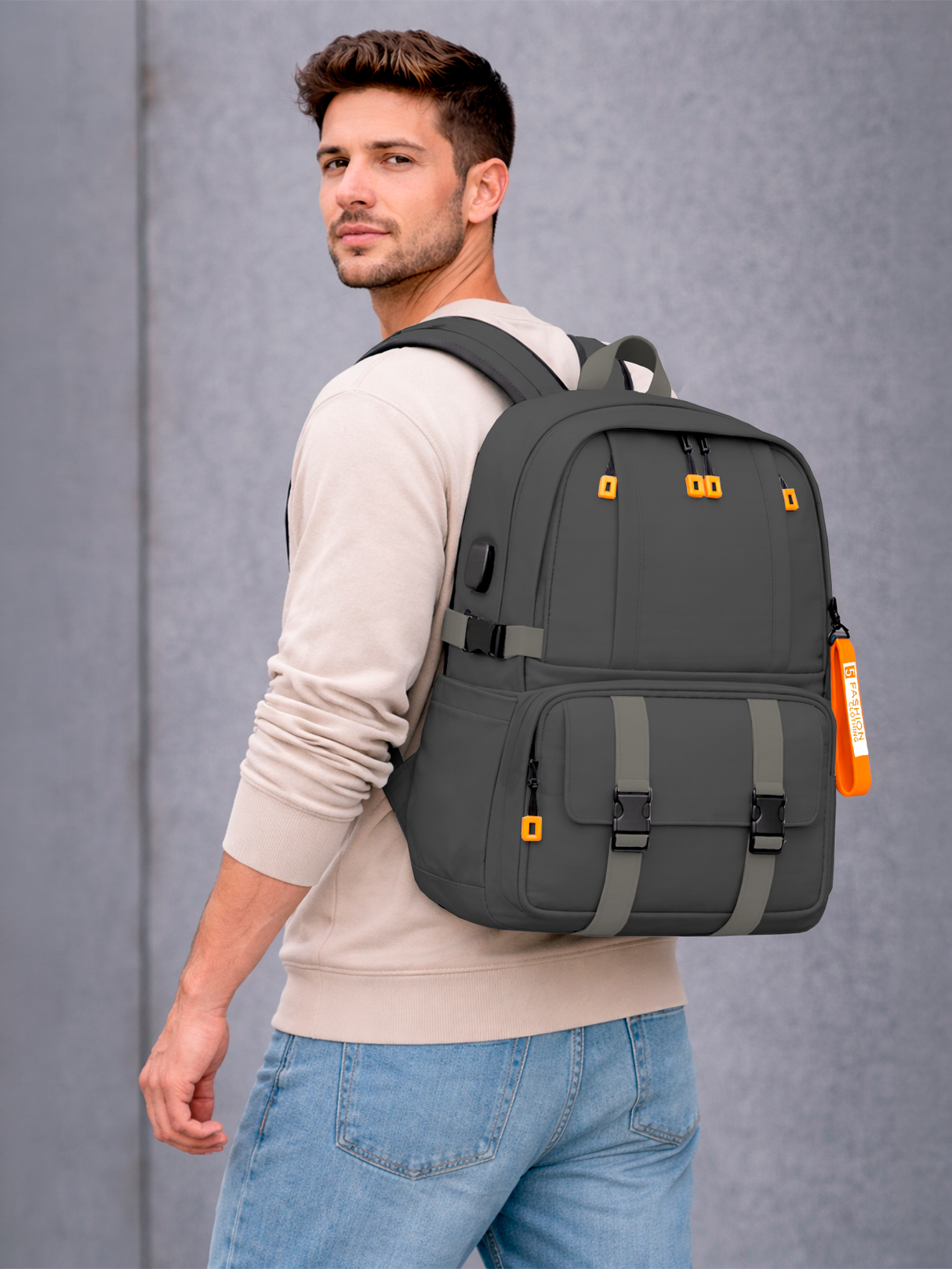Mochila Impermeable, Mochila De Negocios, Backpack para Viajes
